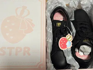 스토푸리 블랙 스니커즈 23~23.5