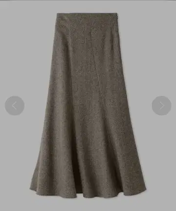 에스카르고 내로우 스커트 브라운 사이즈 1