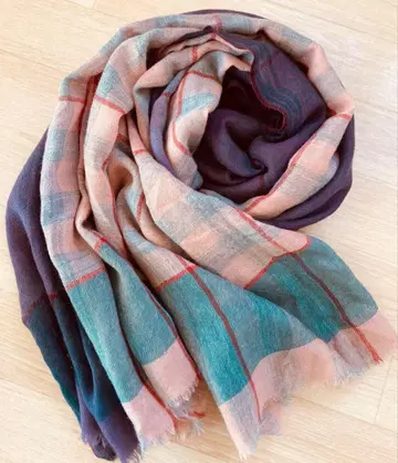 프랑스발 인도산 MOIS MONT 모와몽 울 거즈 100% 스톨