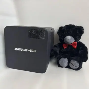벤츠 곰 봉제 인형 AMG 블랙