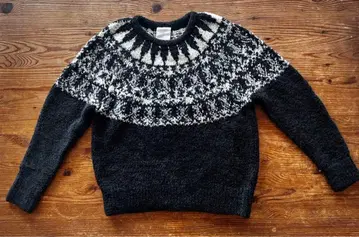 [ Whim Gazette ] 노르딕 무늬 긴팔 니트