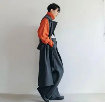 sublations 롱 베스트 그레이 사이즈 1