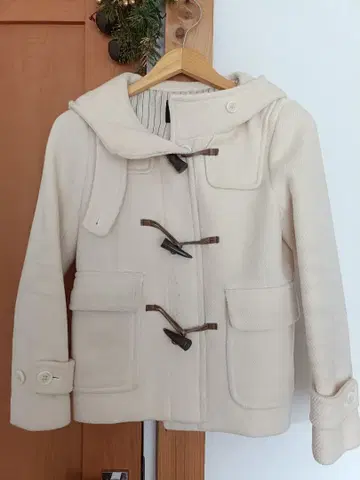 Sporting&Style. 아이보리 더플 코트