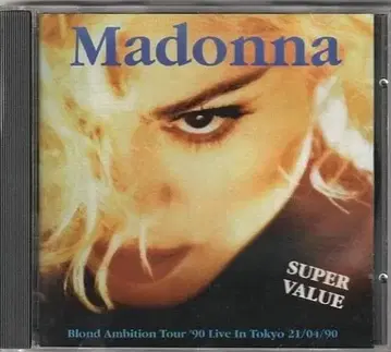 MADONNA Blond Ambition Tour '90 한정판 CD