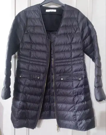 VICKY 경량 따뜻한 다운 자켓 블랙