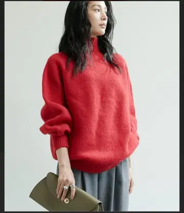 개럴개런트 볼륨 슬리브 니트