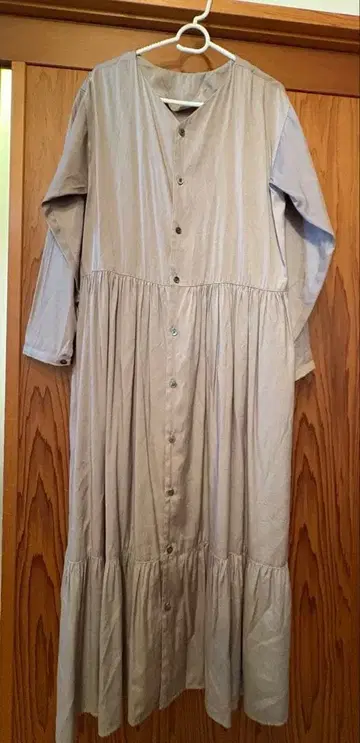 URBAN RESEARCH DOORS 셔츠 원피스 베이지