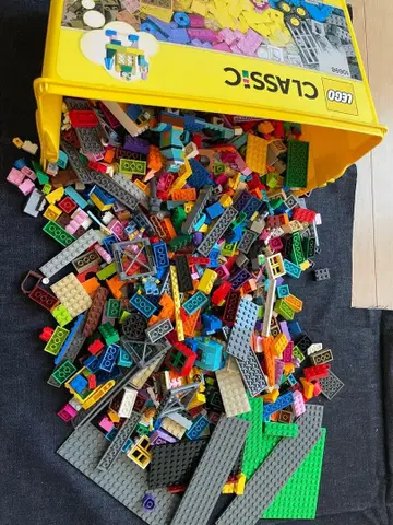 레고 블록 묶음 판매 수납 박스 포함