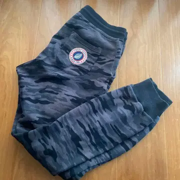 탄력 SWEET PANTS 카모 패턴 조거 팬츠 S 사이즈