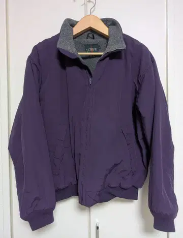 J.Crew 퍼플 집업 자켓 90년대
