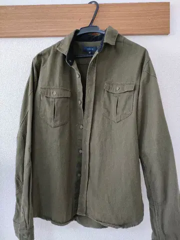 타카큐 캐주얼 버튼 셔츠 M 카키