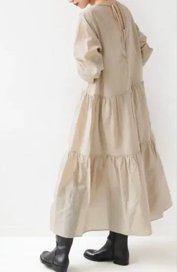 저널 스탠다드 리룸 리오셀 나일론 티어드 원피스