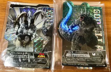 고질라 제일복권 F상 아크릴 메카 킹 기도라 고질라 SR 2종