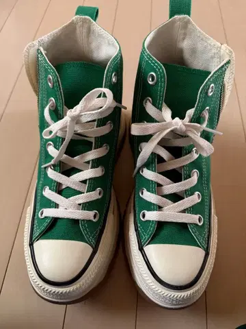 CONVERSE ALL STAR 그린 하이컷 스니커즈