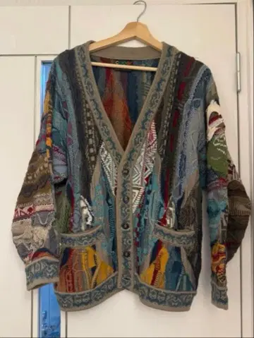 COOGI 80s 빈티지 니트 가디건