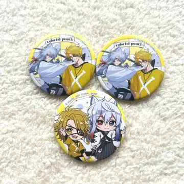 컬러풀 피치 제일복권 캔뱃지 타츠누쿠