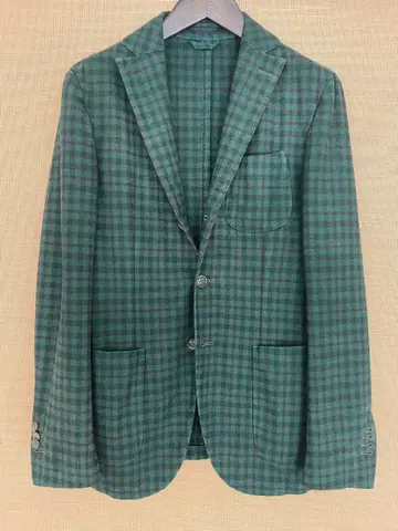 루비암 블랙워치 테일러드 자켓