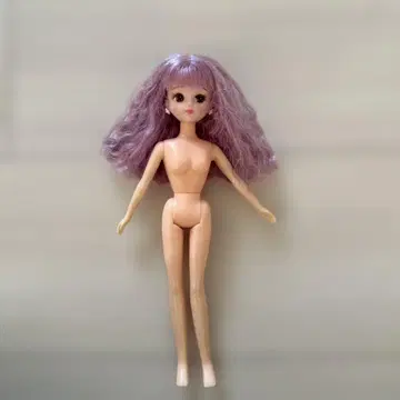 리카짱 보라색 헤어 본체만 백 세트