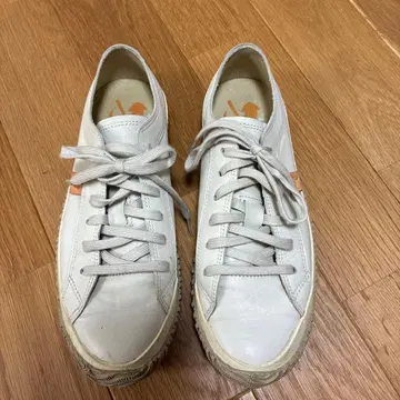 스핑글무브 스니커즈 약 22cm 아이보리 화이트 XS