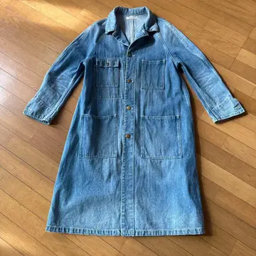 MOUSSY 라이트 블루 데님 코트