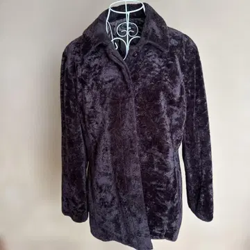 미세스 시니어 브라운 하프 코트