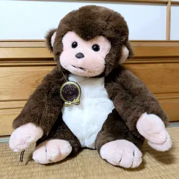 히로쿤하우스 원숭이 봉제 인형 원숭이 본체 당시 물품 인테리어