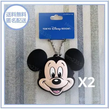 디즈니 백참 케이스 포함 미키 2세트