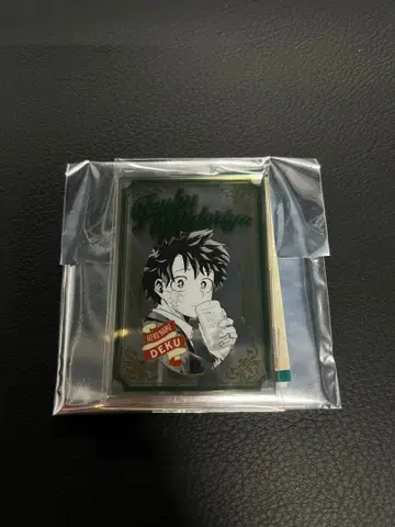 히로아카 원화전 펍 미러풍 아크릴 스티커 미도리야 이즈쿠 데쿠