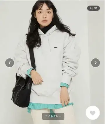 TOWN CRAFT x FREAK'S STORE 그레이 후드티