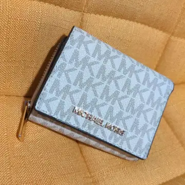 MICHAEL KORS 3단 폴더형 지갑 화이트