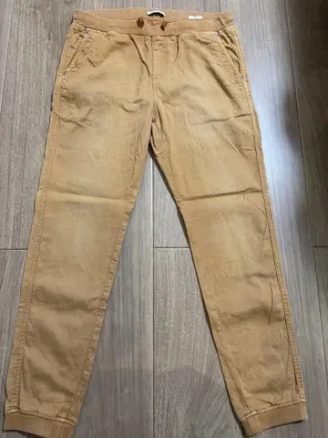 BAYFLOW 베이플로우 조거 팬츠 오렌지 베이지