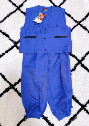 SANDAN 토비 작업복 키즈 니카 상하의 세트 120