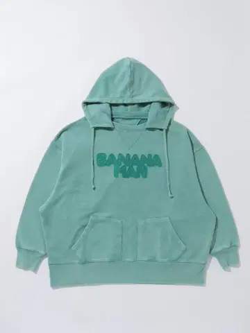 바나나맨 POPUP STORE 펠트 로고 후드티 (시착만 한 상품)