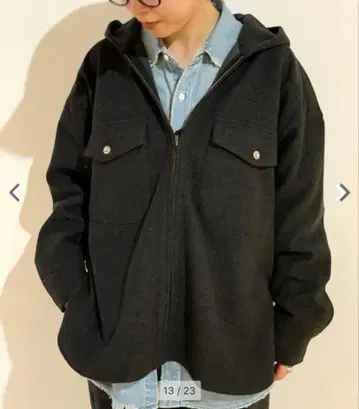 Johnbull/ CPO 후디 ZIP 후드티 플리스 자켓 그레이