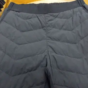 다운 팬츠 L 사이즈 블랙