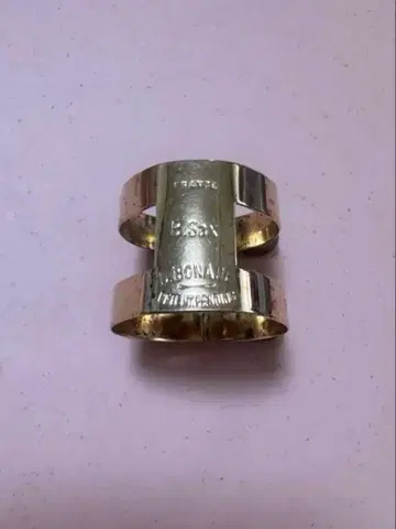 BUZZ 바리톤 색소폰 리가춰 핑크 골드