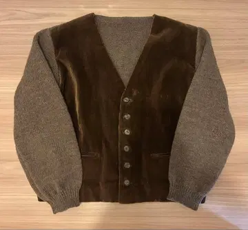 50s 코듀로이 베스트 자켓 france