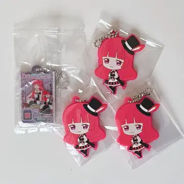 프리파라 호조 소피 누구나 아크릴 참 러버 키홀더