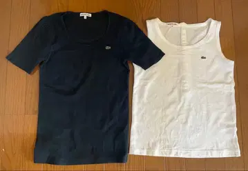 453 라코스테 티셔츠 2장 used