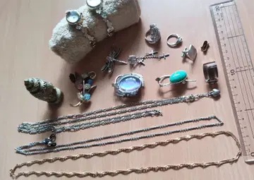 액세서리 묶음 판매 목걸이 반지 브로치 손목시계 커프스