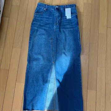 ap retro 데님 타이트 스커트 슬릿