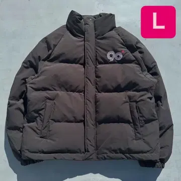 90 Logo Rich Puffer Jacket size L