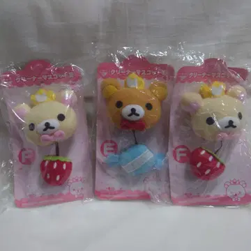 리락쿠마 코리락쿠마 딸기 마스코트 클리너