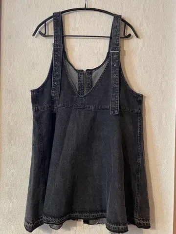 니코앤드 - 블랙 데님 뷔스티에 사이즈 88