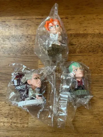 미개봉 3체 세트 죠죠의 기묘한 모험 캐릭터 히어로즈 제5부 황금의 바람