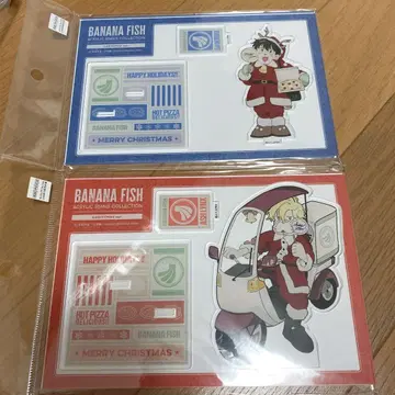 바나나 피쉬 아쉬 영이 손상 아크릴 스탠드 크리스마스
