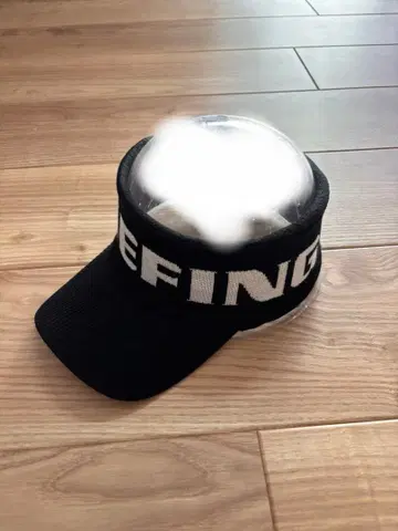 브리핑 니트 바이저 블랙