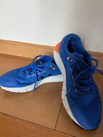 Under Armour 러닝화 블루/오렌지