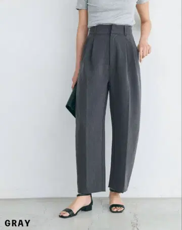 BASEMENT ONLINE 커브 배기 팬츠 그레이 SP 사이즈 새상품급