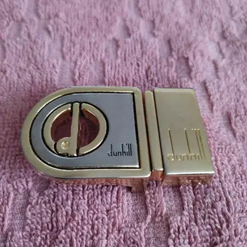 dunhill 골드 버클 로고